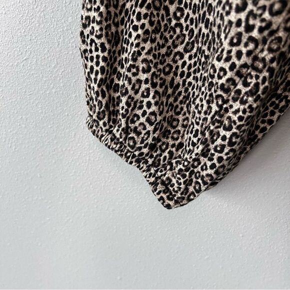 Michael Michael Kors Animal Print Top Size L - Picture 4 of 6